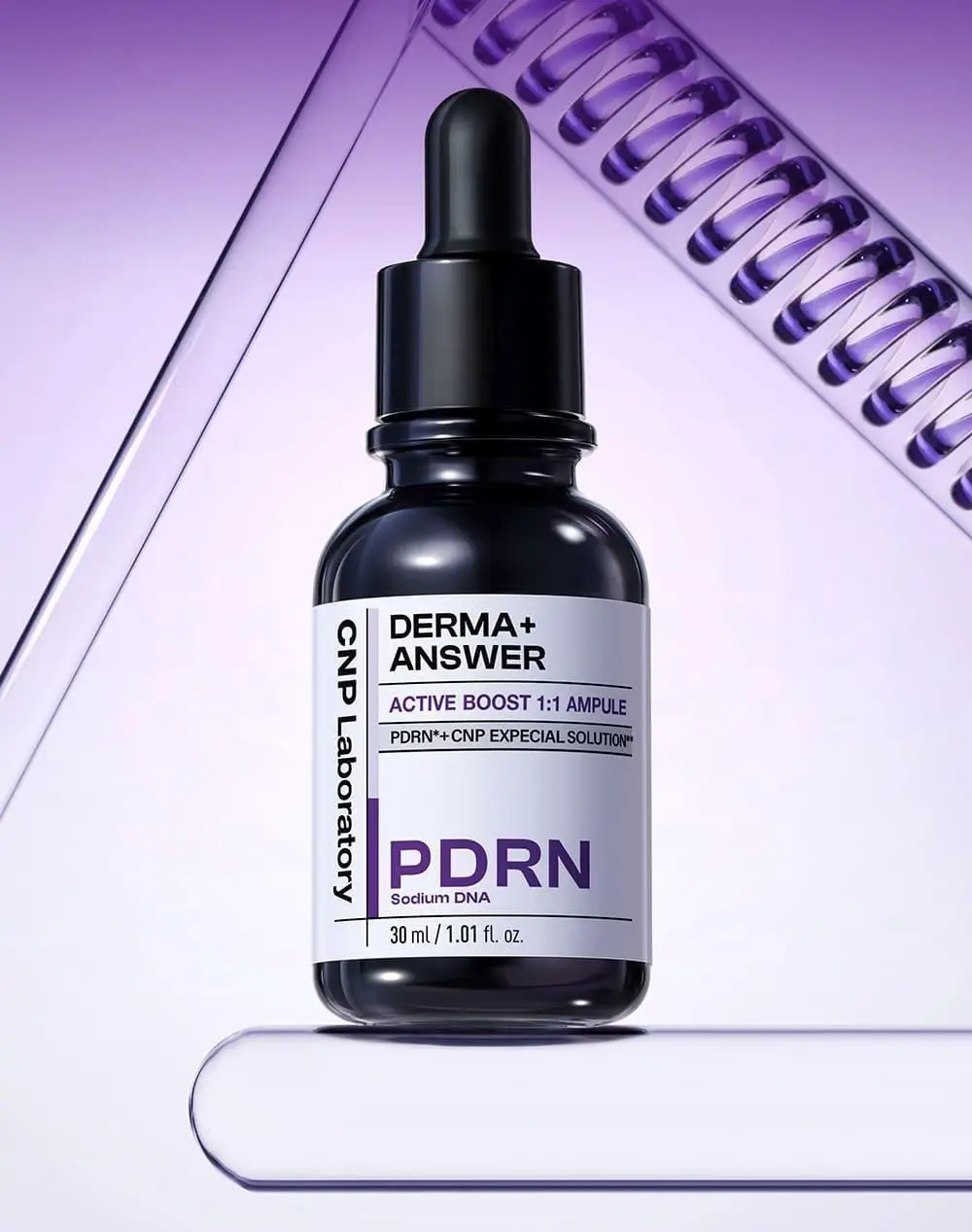 [탄력콜라겐UP/1+1] 차앤박 더마앤서 액티브 부스트 PDRN 앰플 30ml 더블기획 상세페이지 4